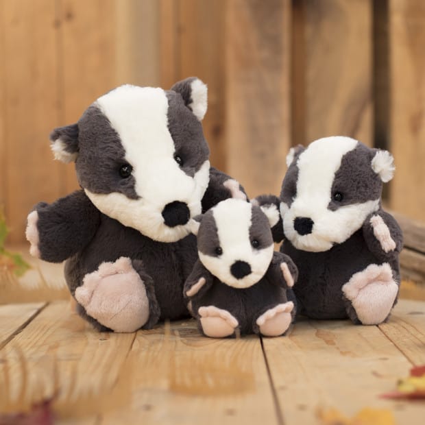 badger cuddly toy