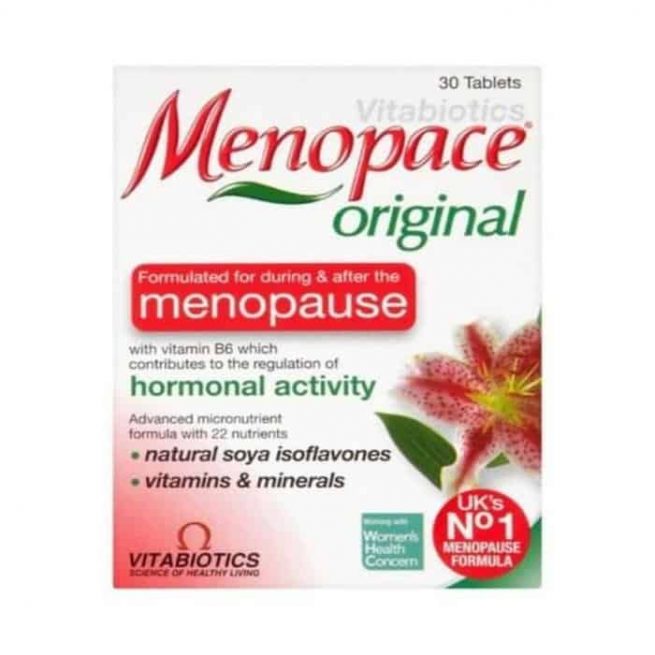 Vitabiotics Menopace Original 30 Tablets Vitabiotics Health Wellbeing Vitabiotics Menopace Original 30 Tablets Vitabiotics Health Wellbeing