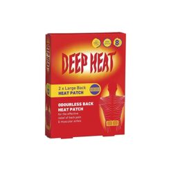 Deep Heat Patches 2pk