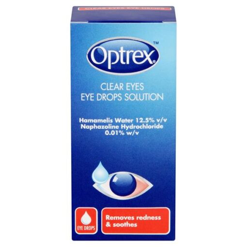 Optrex Clear Eyes Eye Drops Solution 10ml