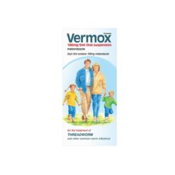 Vermox Mebendazole Oral Suspension 30ml