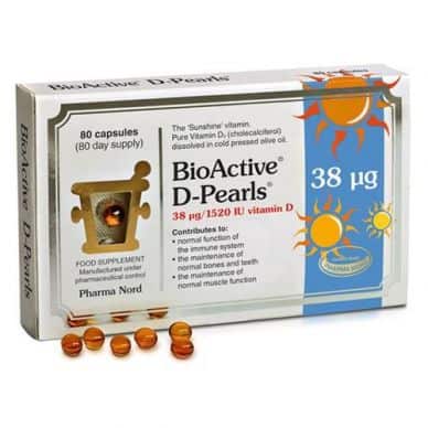 Pharma Nord Bio-Vitamin D3 D Pearls Capsules 80
