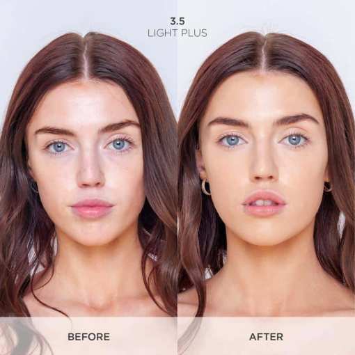 Light Plus before & after