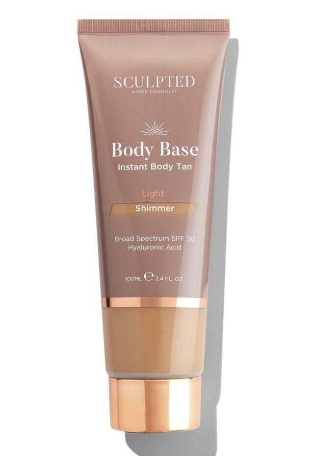 Sculpted - Body Base Instant Body Tan - Light Shimmer