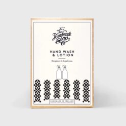 The Handmade Soap Co Bergamot & Eucalyptus Art Deco Hand Care Set