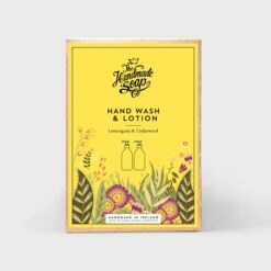 The Handmade Soap Co Lemongrass & Cedarwood Hand Care Set