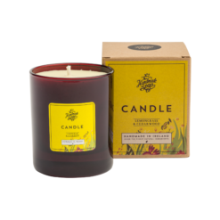 The Handmade Soap Co lemongrass candle