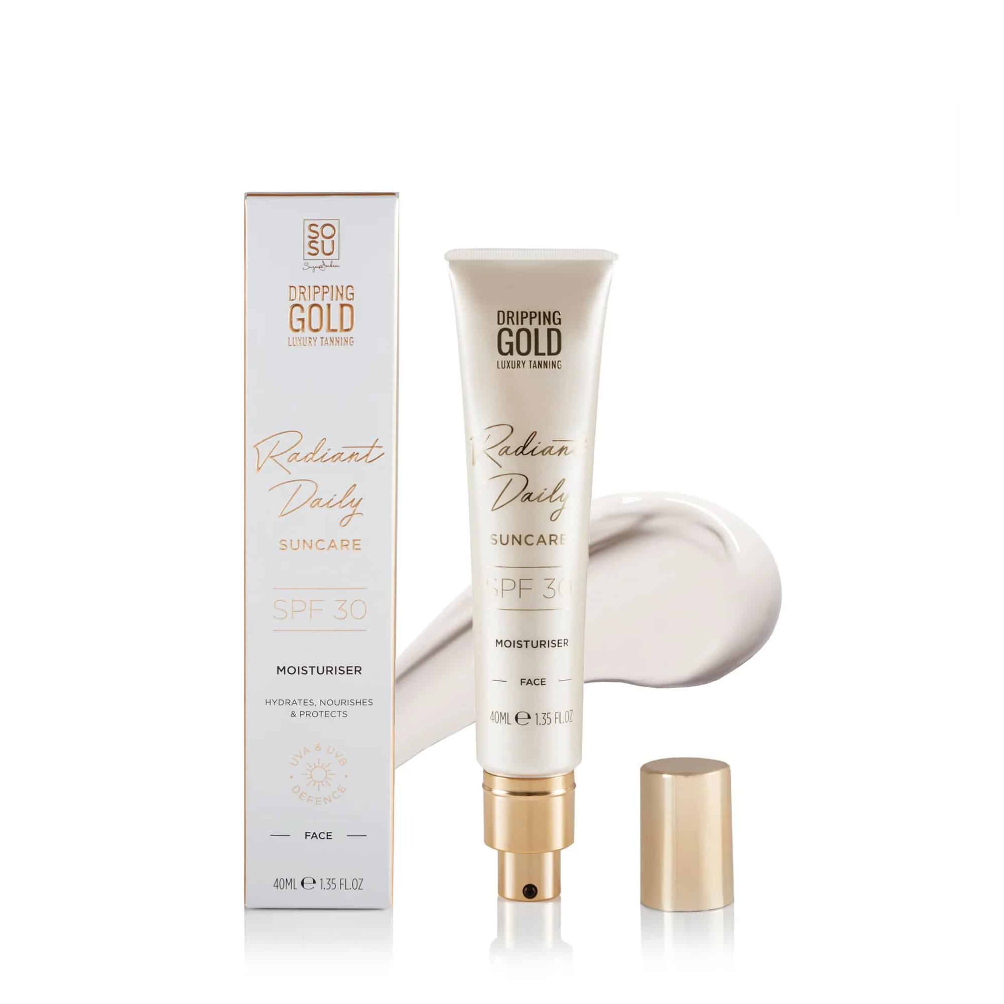 SOSU - Dripping Gold Radiant Daily Suncare SPF 30 Moisturiser 40ml