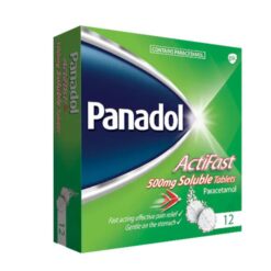 Panadol Actifast 500mg Soluble Tablets 12