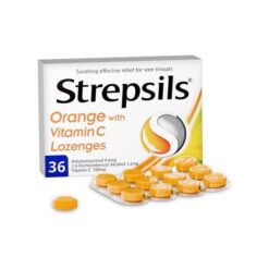 STREPSILS ORANGE WITH VIT C