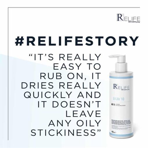 Relife- U-Life10 Moisturising Body Cream 400ml - Image 2