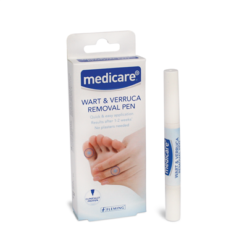 Wart and verruca removal pen