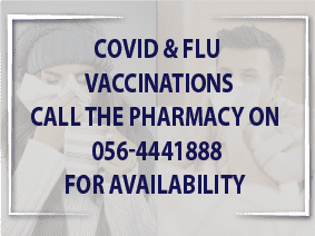 Call the pharmacy for vaccine availability