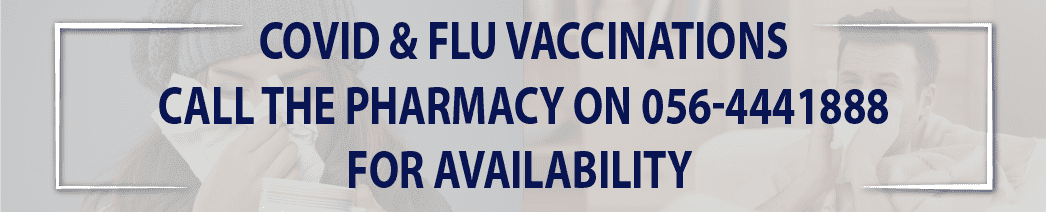 Call the pharmacy for vaccine availability