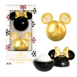 Disney Mickey And Minnie Minnie Burgundy Lip Duo Set