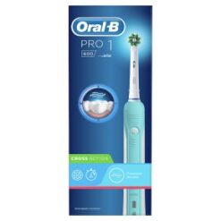 Oral B Pro 1 600 Cross Action Electric Toothbrush Blue