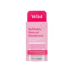 Wild Natural Deodrant Case & Refill Jasmine & Mandarin Blossom