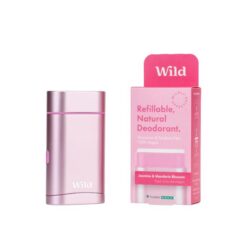 Wild Natural Deodrant Case & Refill Jasmine & Mandarin Blossom