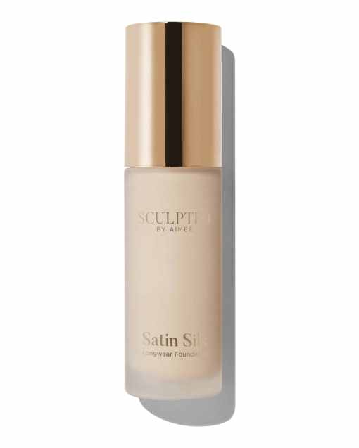 Sculpted By Aimee Satin Silk Longwear Foundation 1.0 Porcelain