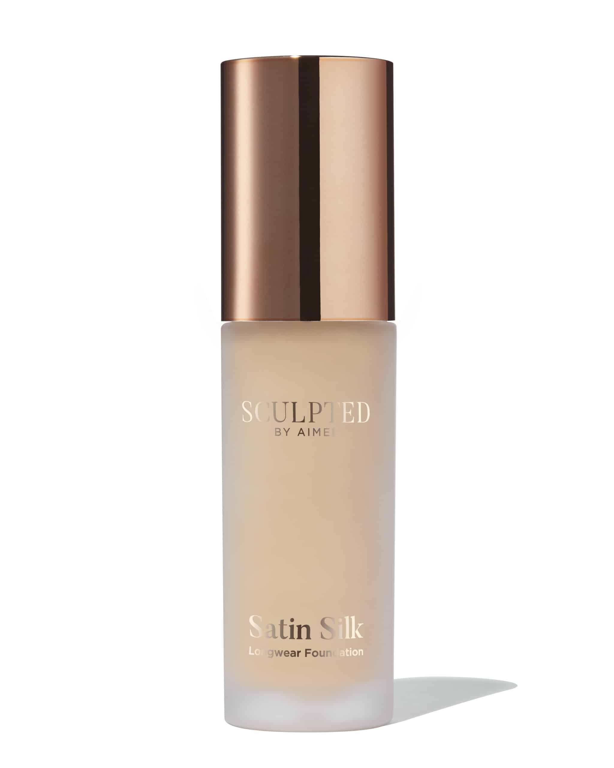 Sculpted By Aimee Satin Silk Longwear Foundation Medium 4.0