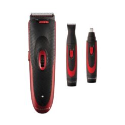 Remington The Works Hair Clipper And Grooming Kit – Red/Black