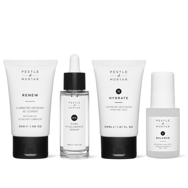 Pestle & Mortar The Daily Routine Skin Kit Pestle & Mortar Christmas, Face, Skincare