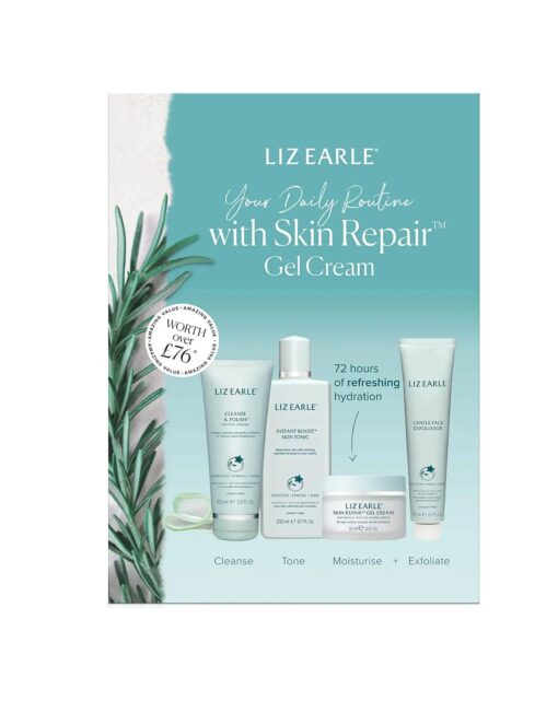 Liz Earle Your Daily Routine with Skin Repair Gel Cream Kit