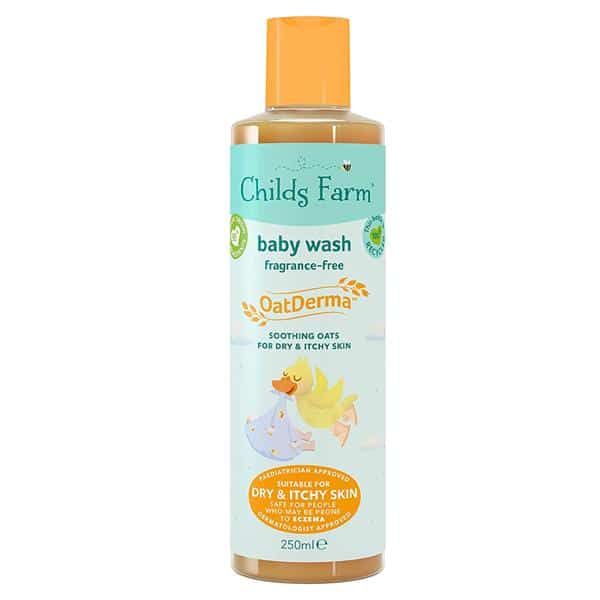 Childs Farm - Oatderma Baby Wash Frangrance Free 250ml