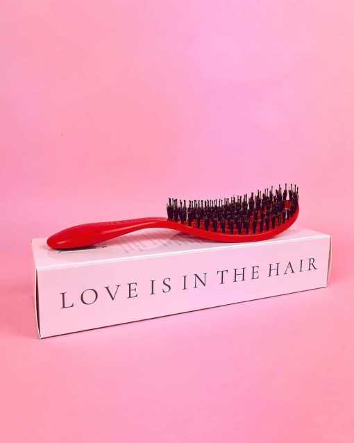 King Hair & Beauty The Jewel Hair Brush - Pink
