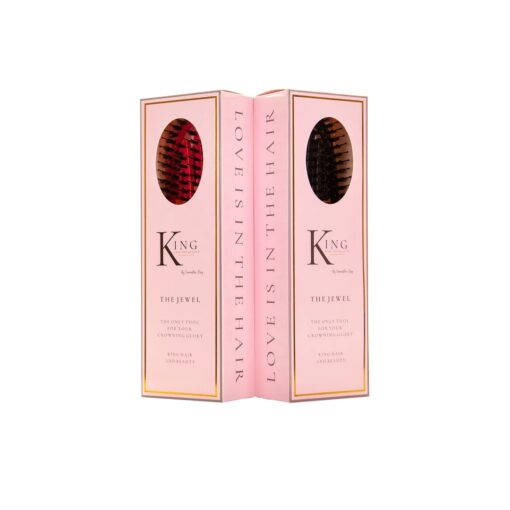 King Hair & Beauty The Jewel Hair Brush