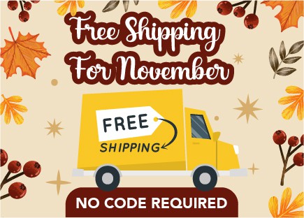 Free shipping for November