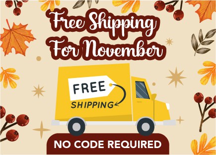 Free shipping for November