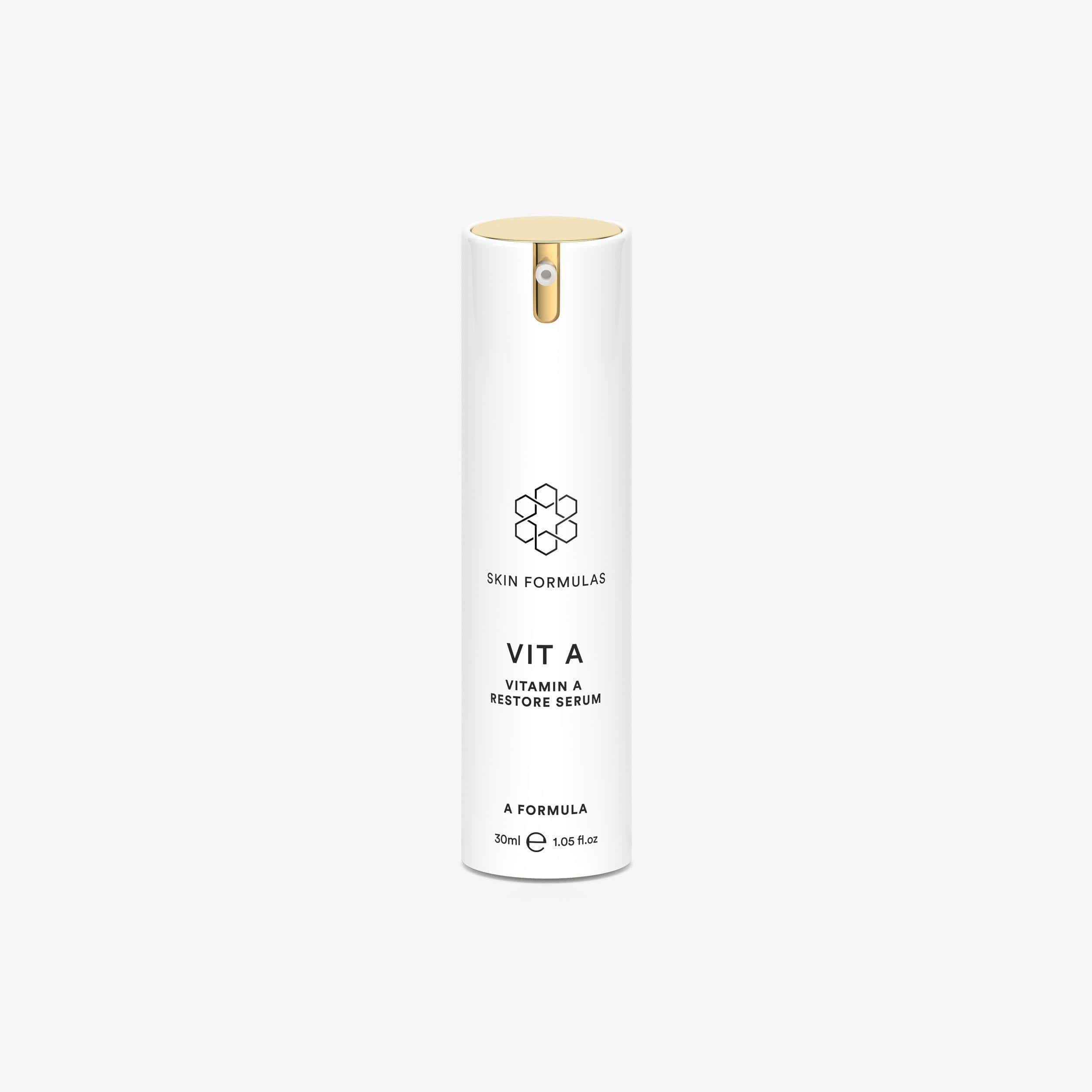 SKIN FORMULAS- Vit A · Vitamin A Restore Serum – A Formula – 30ml