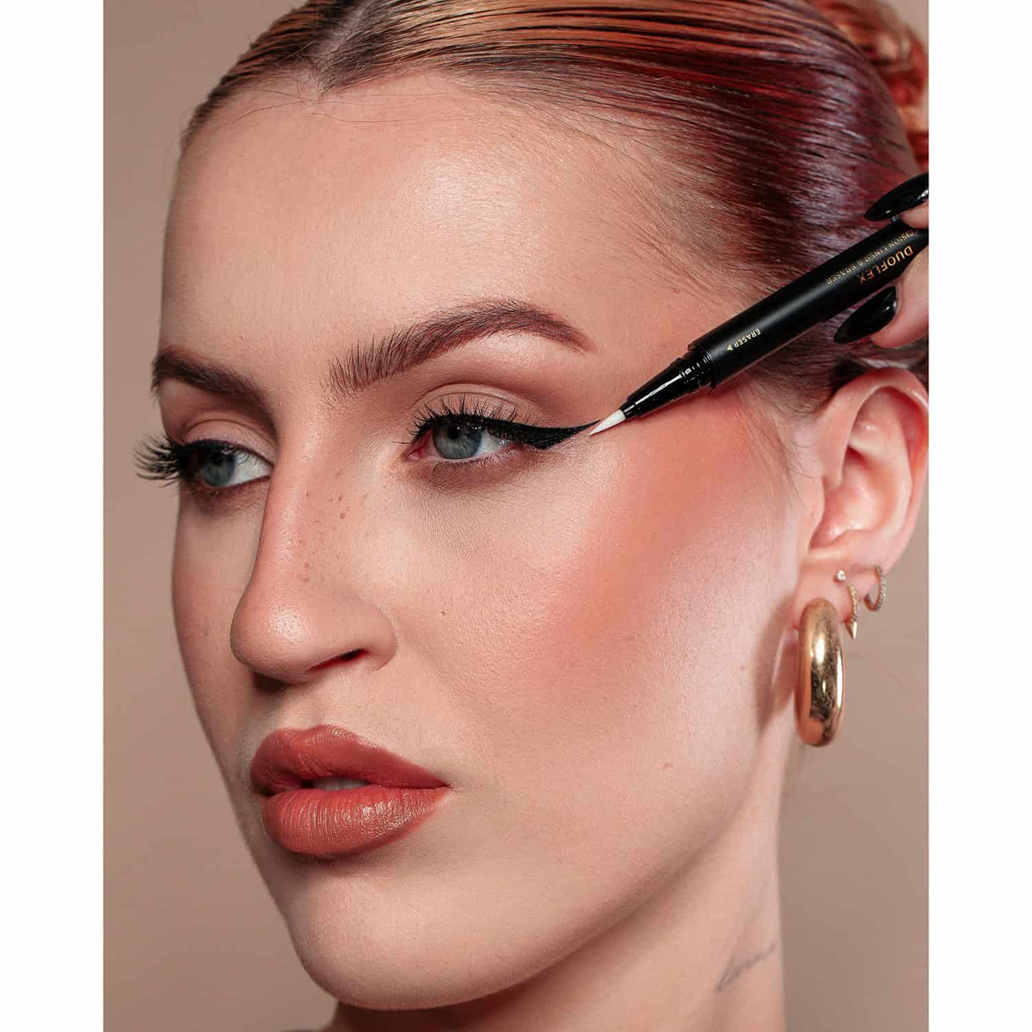 KASH Beauty - Duoflex Liquid Liner (Matte Black) - Image 2