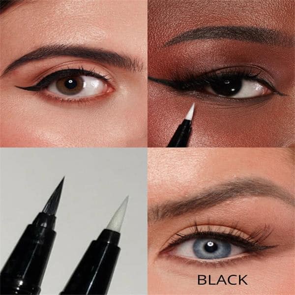 KASH Beauty - Duoflex Liquid Liner (Matte Black) - Image 3