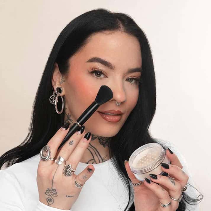 Kash Beauty - Loose Setting Powder (Vanilla) - Image 4