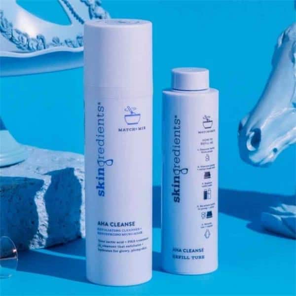 Skingredients - AHA Cleanse Exfoliating Cleanser + Resurfacing Micro-Mask Refill Tube - Image 2
