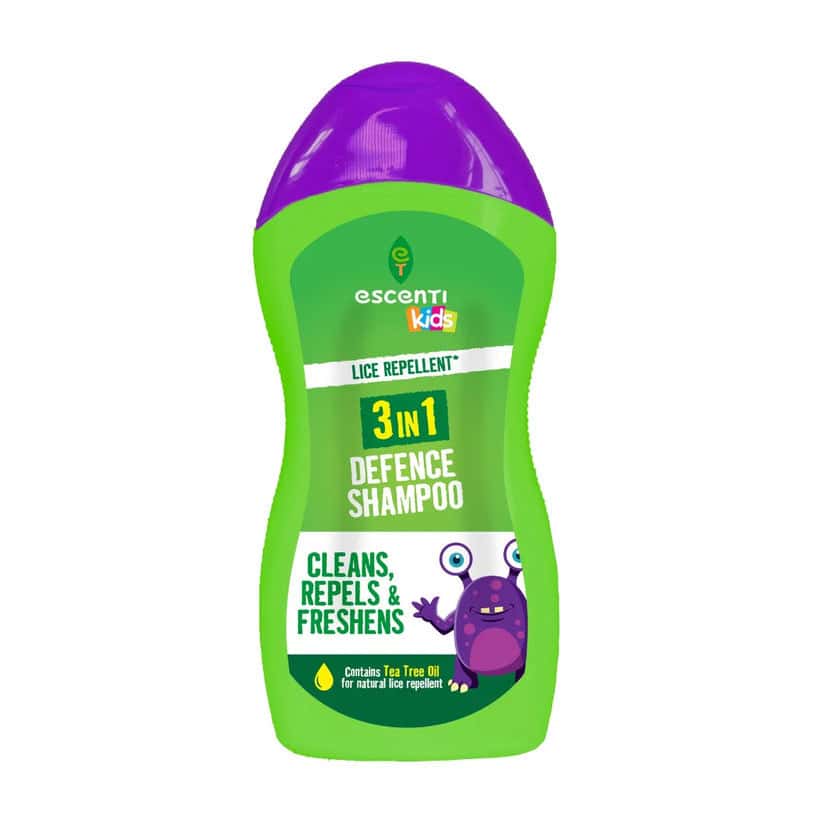 Escenti Kids - Lice Repellent 3 in 1 Defence Shampoo