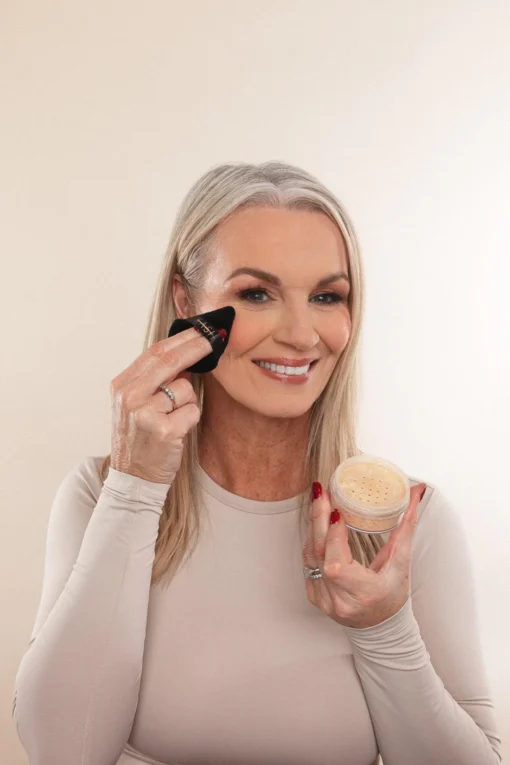 Kash Beauty - Velour Powder Puff - Image 3