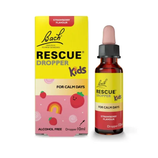 Bach Rescue - Kids Dropper Strawberry Flavour 10ml