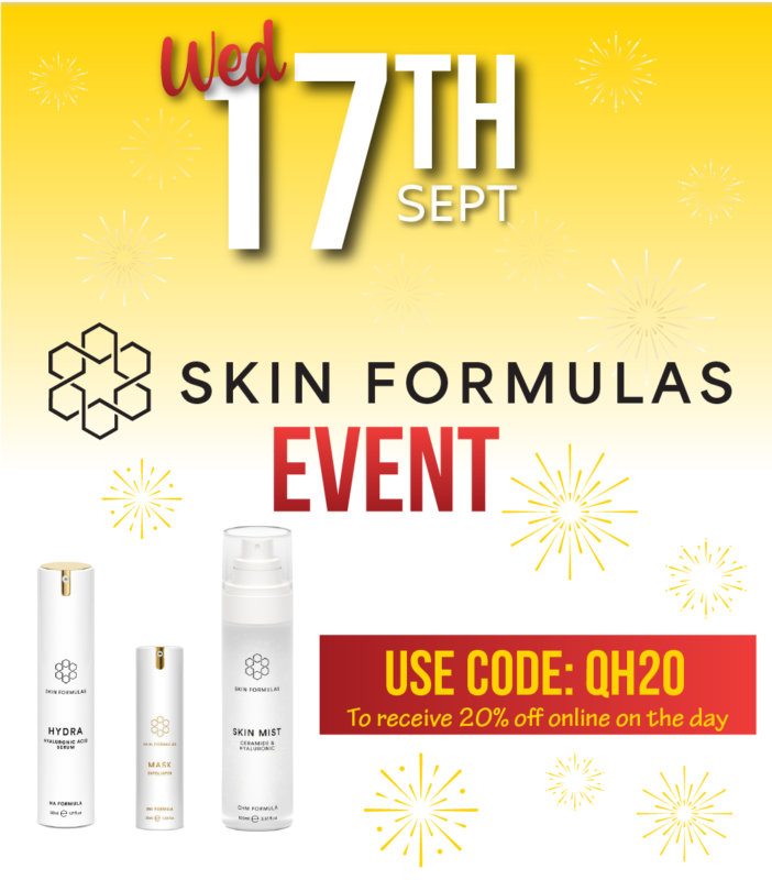 Skin Formulas event