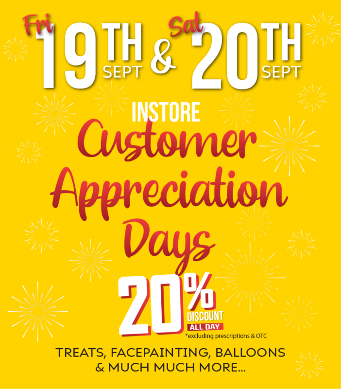 Instore Customer Appreciation Days