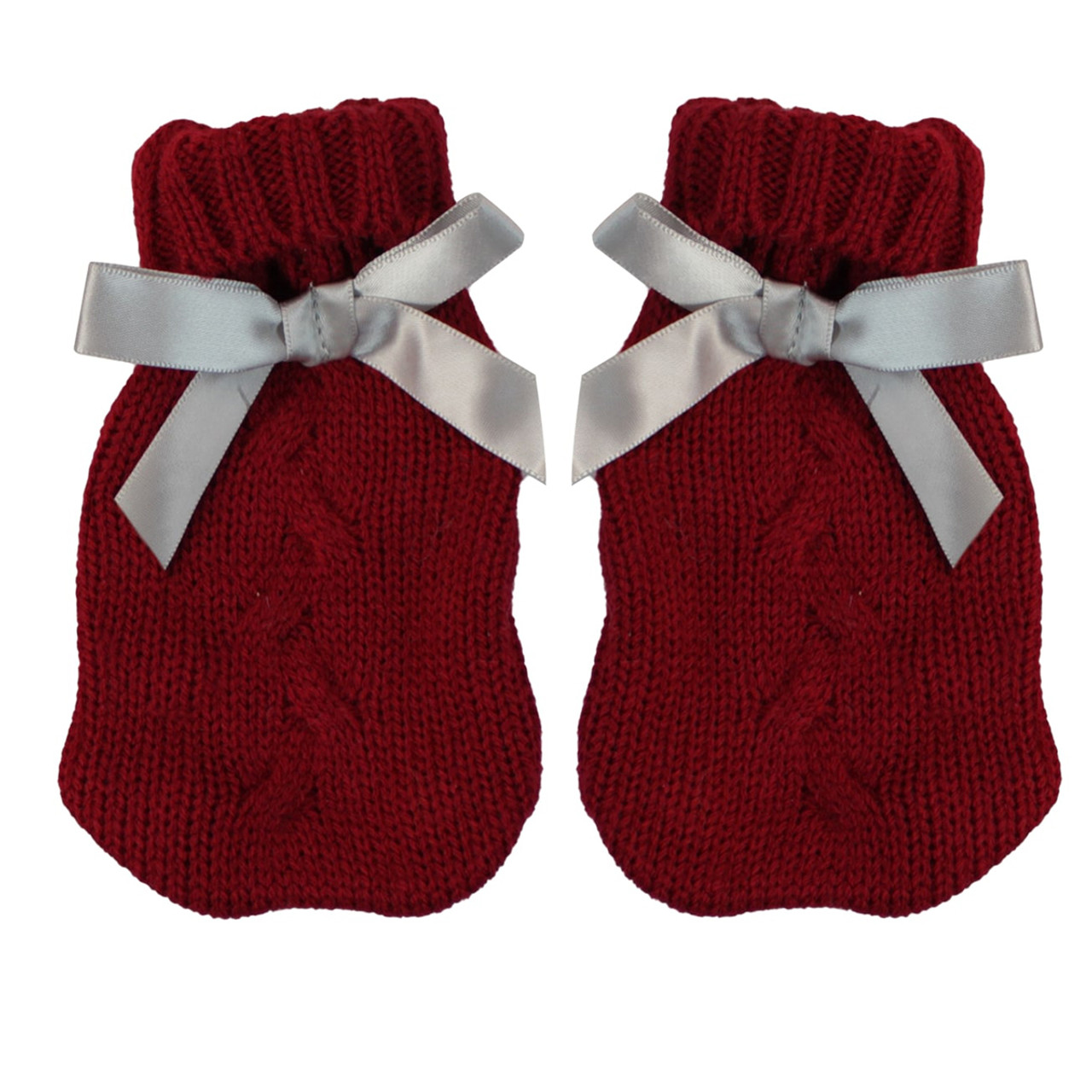 Cable Knit Mini Heat Pack Handwarmers - Red