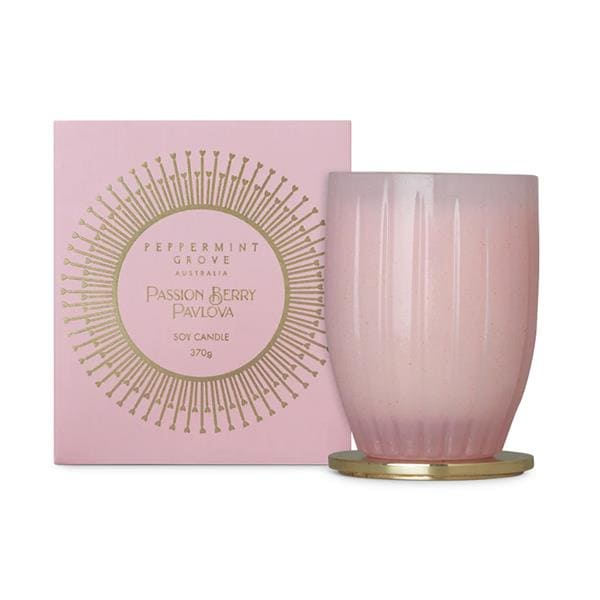 Peppermint Grove Passion Berry Pavlova Large Candle 370G