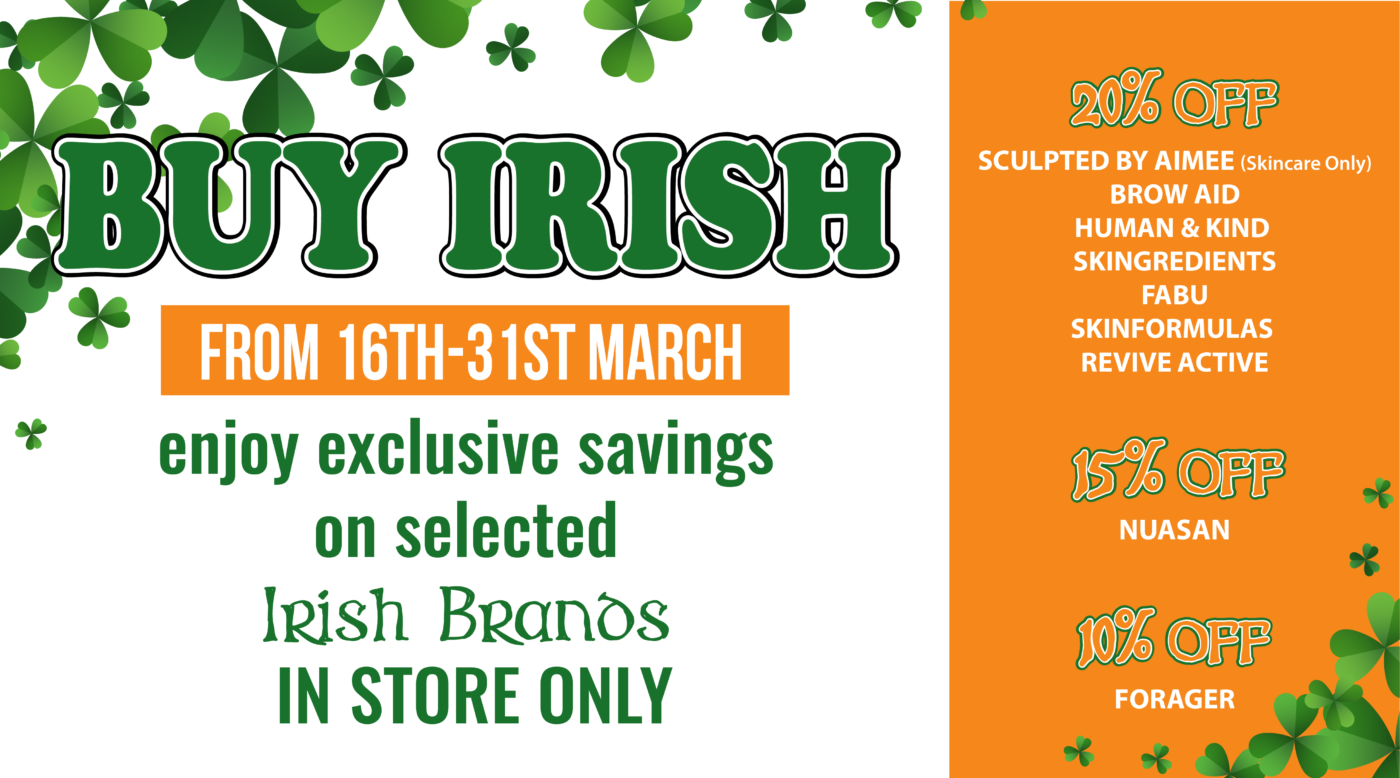 Buy Irish promotion in store