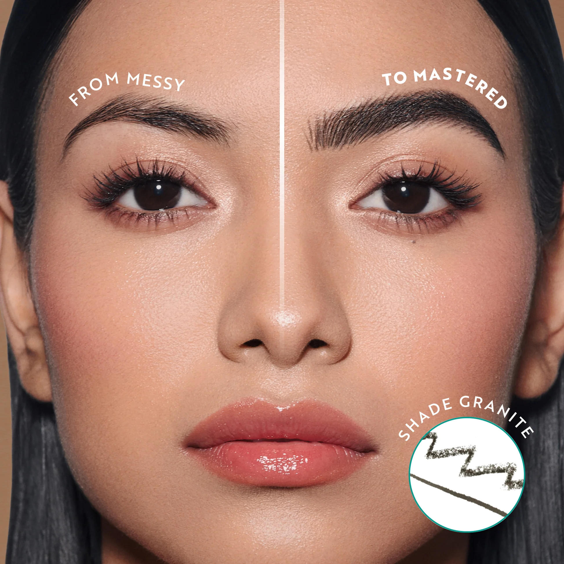 Brow Aid Masterstroke Brow Trio - Granite - Image 2