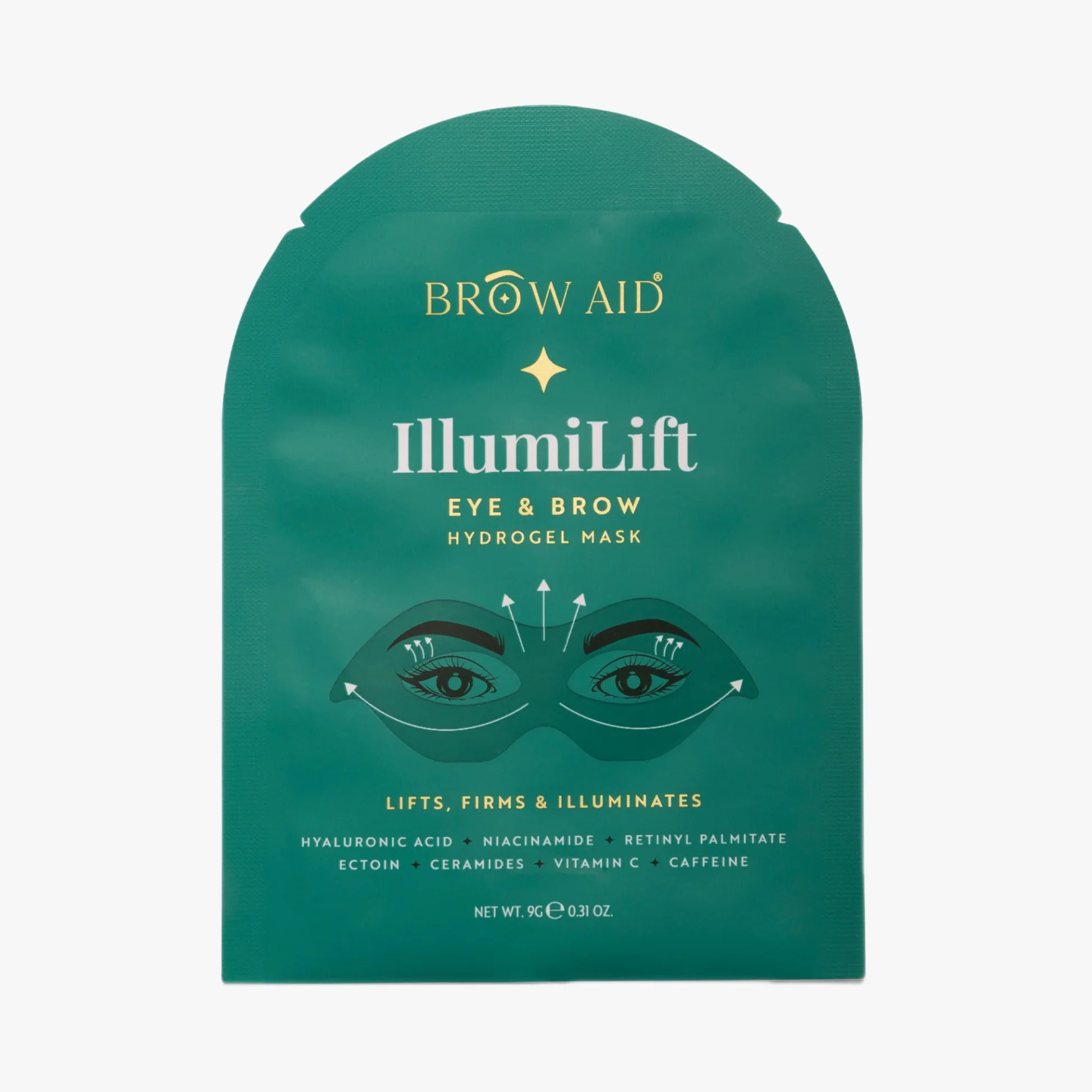 Brow Aid IllumiLift Hydrogel Mask - Single Pack