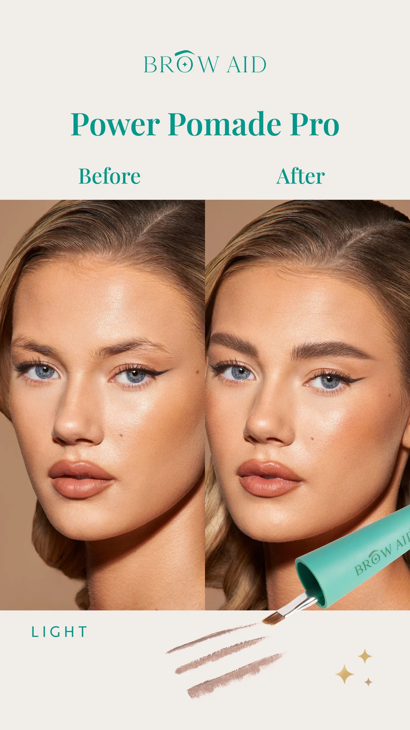 Brow Aid Power Pomade Pro Light - Image 2