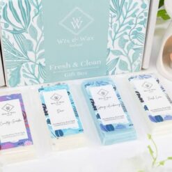 wix & wax fresh and clean gift set